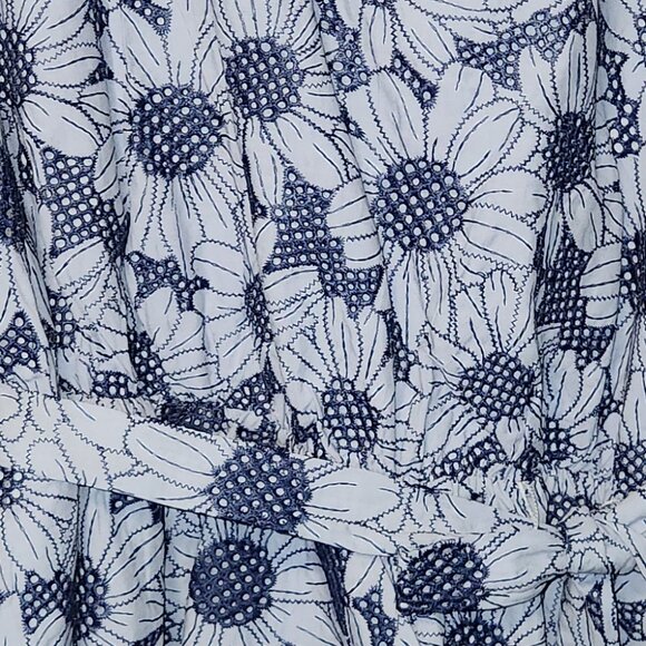 Blue Floral Summer Dress - Picture 5 of 6